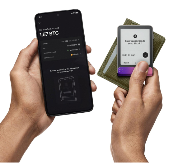 Ledger Flex Crimson Magenta Crypto Hardware Wallet Recovery Key LEDGERFLEX-CMAGENTA-RK - 1416515 - zdjęcie 8